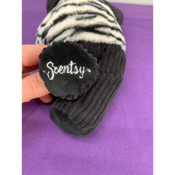 Scentsy Buddy 2012 Black and White Zebra Plush 9 inch Sitting - Picture 12 of 13